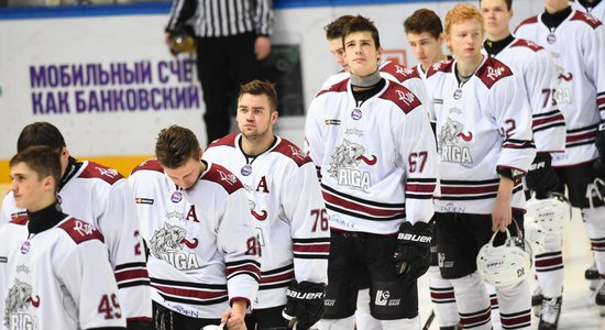 'Rīga' pirmajā MHL čempionāta sezonas spēlē savā laukumā zaudē Maskavas 'Dinamo'
