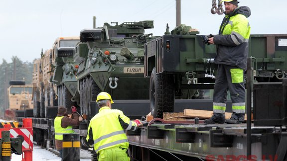 Latvijā ierodas nākamā ASV karavīru rotācija - 31