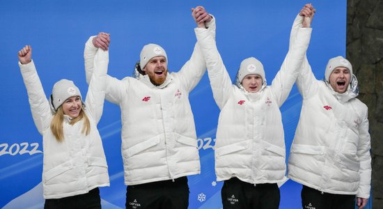 Cаночники Латвии за олимпийскую бронзу получат по 38 тысяч евро