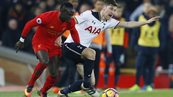 Liverpool Sadio Mane, Tottenham Ben Davies