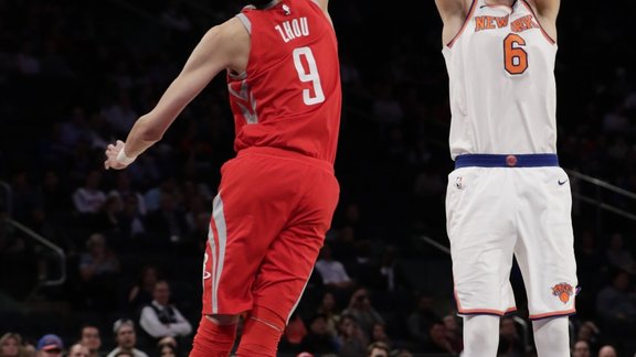 Basketbola, NBA: Knicks - Rockets - 2