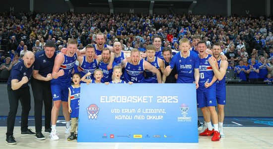 Islandes basketbolisti kā pēdējie kvalificējas Eiropas čempionāta finālturnīram