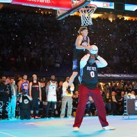 Video: Pāri pašam Šakam – NBA 'danku' konkursā atkal uzvar G līgā spēlējošais Maklangs