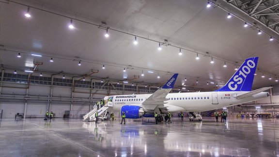 Rīgas lidostā prezentēs "Bombardier C Series" lidmašīnas - 2