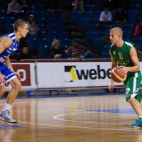 'Valmieras' basketbolisti saspringtā galotnē izcīna uzvaru pret 'Jelgavu'