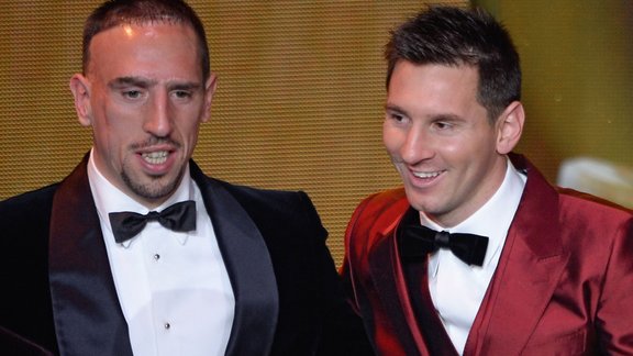  Franck Ribery, Lionel Messi