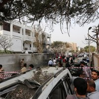 Pie Francijas vēstniecības Lībijā nograndis sprādziens