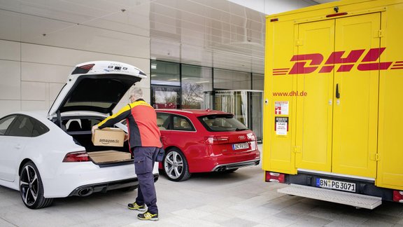 Amazon DHL Audi