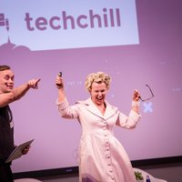 Foto: 'TechChill' pirmā diena pulcē tehnoloģiju uzņēmumus un fanus