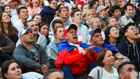 Krievijas futbola līdzjutēji,fani