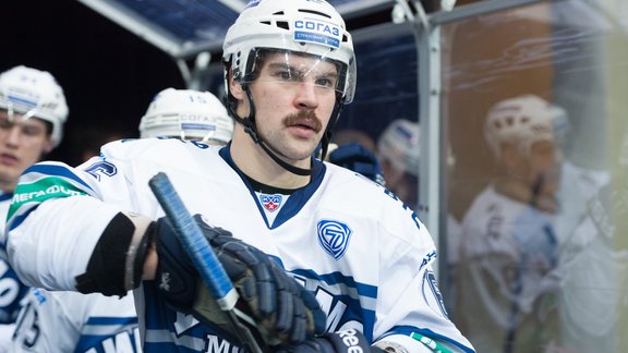 KHL spēle: Rīgas Dinamo - Maskavas Dinamo, Kaspars Daugavins