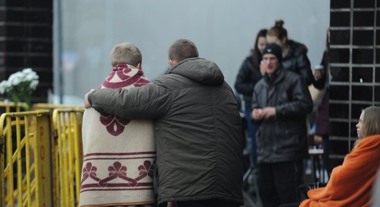 Biedrība: pirmie aizdomās turamie 'Maxima' traģēdijas lietā ir ilgi gaidīts notikums