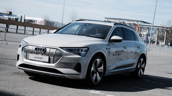 Audi e-tron prezentācija Rīgā