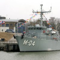 Latvijas Jūras spēku flotile pārņem Baltijas valstu mīnu kuģu eskadras vadību