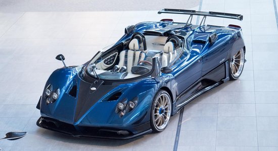 Visdārgākais jaunais sērijveida auto pasaulē – 15 miljonu eiro 'Pagani'