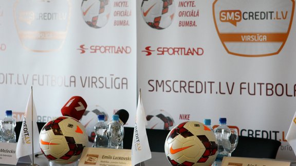 Prezentē jauno Latvijas "SMScredit.lv Virslīgas" futbola čempionāta sezonu - 1