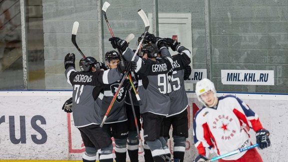 Hokejs, Krievijas Jauniešu hokeja līga (MHL): HK Rīga - Krasnaja Armija - 8