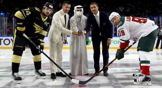 KHL Dubaijā: 'Ak Bars' sarūgtina Hārtliju un 'Avangard'