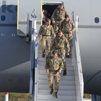 ФОТО: В Латвию на масштабные учения прибыли 500 британских военных