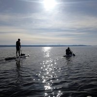 No Ķīšezera izglābj četrus dreifējošus un pārsalušus supotājus