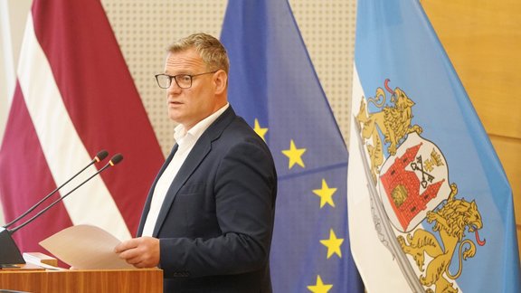 Par Rīgas mēru ievēlē Kleinbergu
