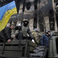 Kijevā Neatkarības laukumā izcēlies masu kautiņš
