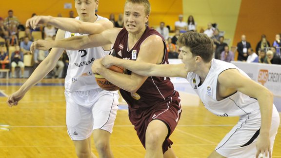 Eiropas U-16 basketbola čempionāts: Latvija - Vācija - 13