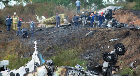 'Lokomotiv' komandas aviokatastrofas vietā izveidos memoriālu