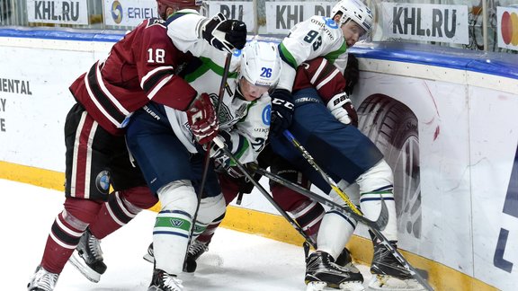 Hokejs, KHL: Rīgas 'Dinamo' pret Hantimansijskas 'Jugra' - 35