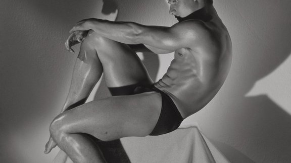 American Olympic diver Greg Louganis, Hollywood 1985