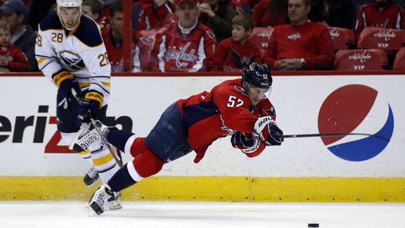 NHL spēle hokejā: Bufalo Sabres - Vašingtonas Capitals - 6