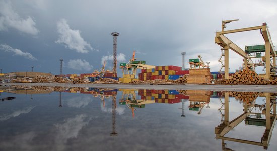 Грузооборот Рижского порта в январе вырос на 10,5%