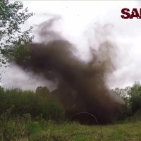 Video: 'Zvārdes detonators' – karavīri iznīcina sprādzienbīstamus priekšmetus