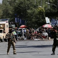 Afganistānas prezidenta kampaņas pasākuma laikā nogrand sprādziens; vismaz 24 bojāgājušie