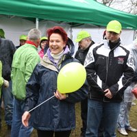 Fotoreportāža: kā talko valsts augstākās amatpersonas