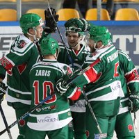 'Liepāja/Optibet' hokejisti uzvar Latvijas čempionus 'Kurbads'