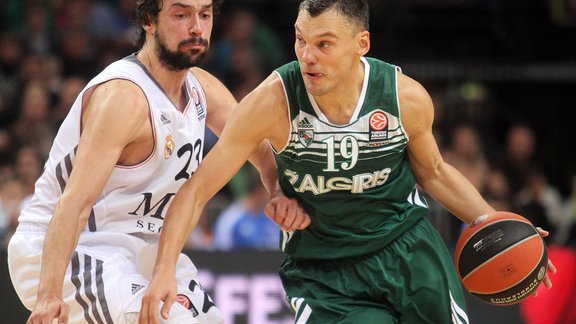 Eirolīga, basketbols: Kauņas Žalgiris - Real Madrid - 1