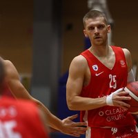 "Liepājas" basketbolisti tomēr uzvar "Keila" komandu