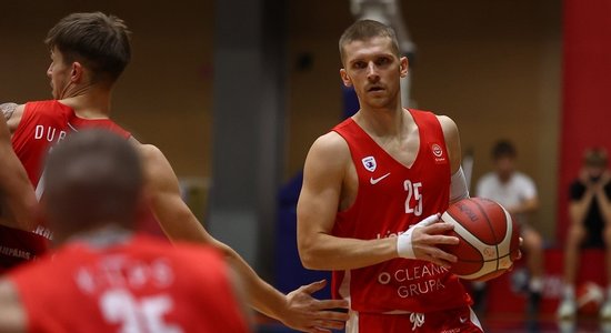 "Liepājas" basketbolisti tomēr uzvar "Keila" komandu