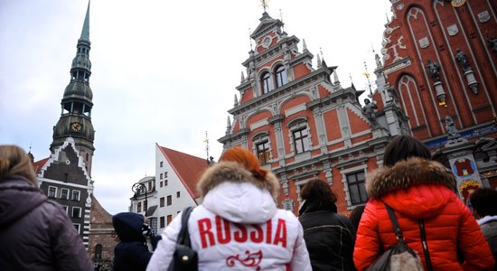 Российские туристы "оккупировали" Ригу в конце года