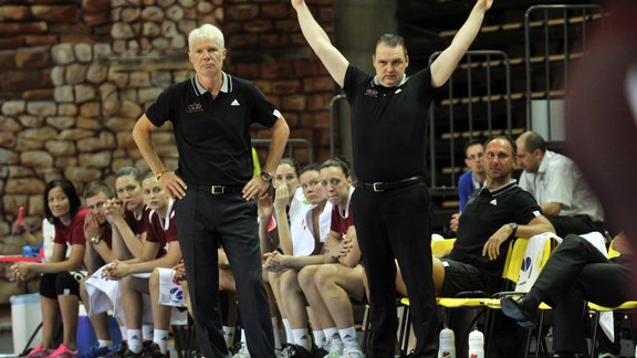 Sieviešu basketbols, Latvija - Krievija - 17