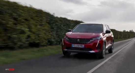 Peugeot 5008: большой семиместный кроссовер (ВИДЕО)