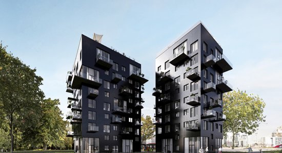 ФОТО: в районе Сканстес построят многоэтажки с эсклюзивными квартирами