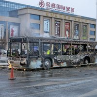 В Китае казнен мужчина за поджог автобуса с 50 пассажирами