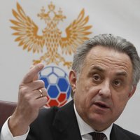 Mutko apstādinājis savu darbību Krievijas Futbola savienības prezidenta amatā