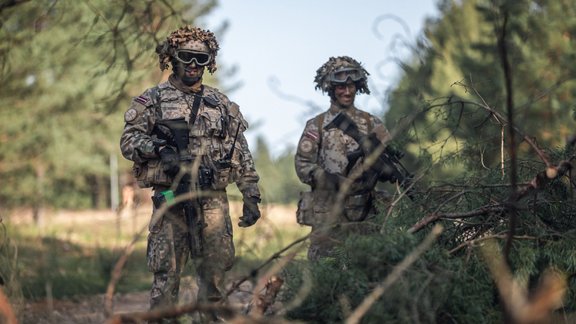 Ādažu poligonā turpinās mācību "Namejs 2018" aktīvā fāze - 8