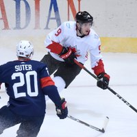 Kanādas hokejisti sakauj ASV un sasniedz Pasaules kausa pusfinālu