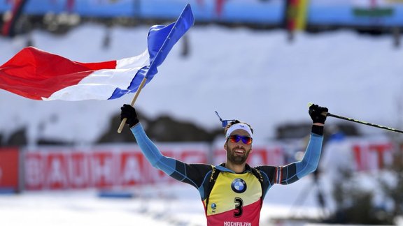 France winner Martin Fourcade 