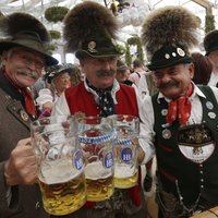 Minhenes 'Oktoberfest' jau apmeklējuši 3,6 miljoni cilvēku