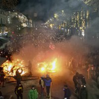 Власти Грузии отложили переговоры о вступлении в ЕС. В центре Тбилиси вспыхнули протесты